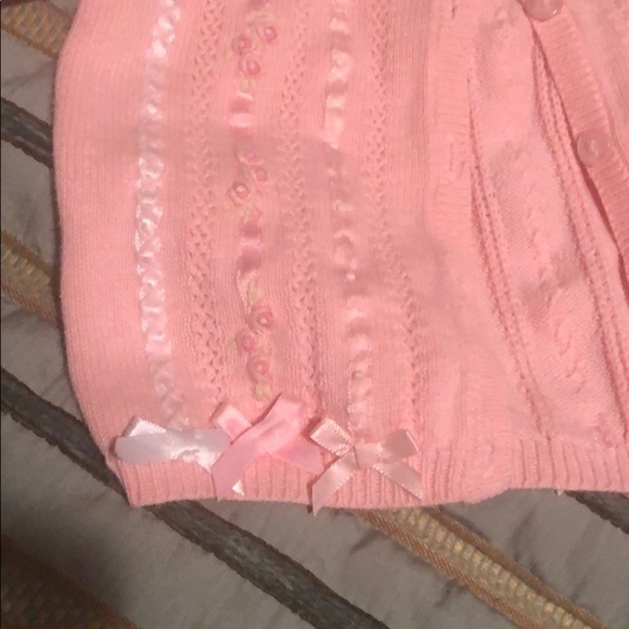 Pink button down sweater from Hartstrings - Picture 8 of 8